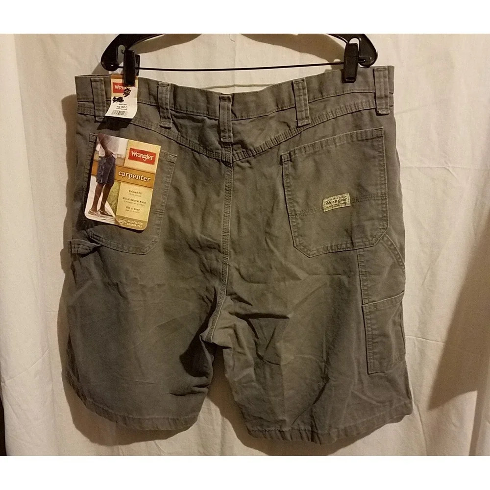 Wrangler Carpenter Shorts Relaxed Fit Mens Size 42Reg New‎ With Tags 10